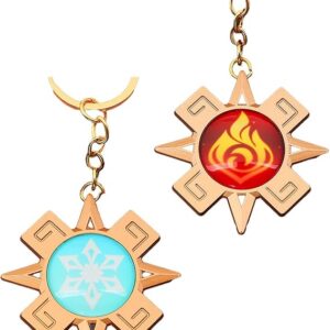 2PCS Key Chain for Anime Fans, Durable and Stylish Design, Perfect for Daily Use and Collection, For Men and Women